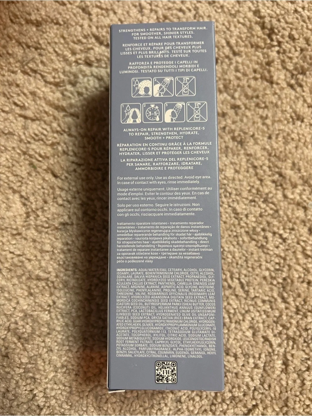 NEW Fenty Beauty- The Comeback Kid Instant Damage Repair Hair Treatment/ 5oz